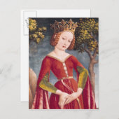 St. George und der Drache Postkarte (Vorne/Hinten)