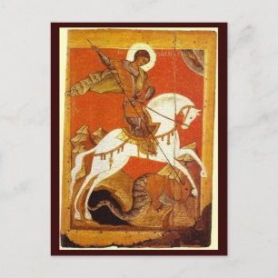 St. George und der Drache Postkarte
