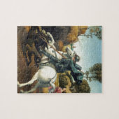 St George und der Drache Puzzle (Horizontal)
