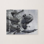 St George und der Drache Puzzle (Horizontal)