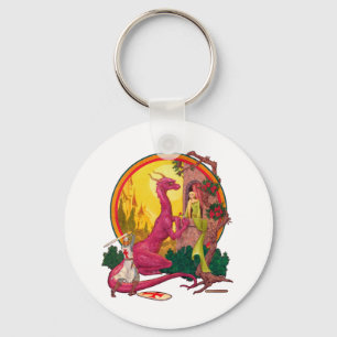 St. George und der Drache Schlüsselanhänger
