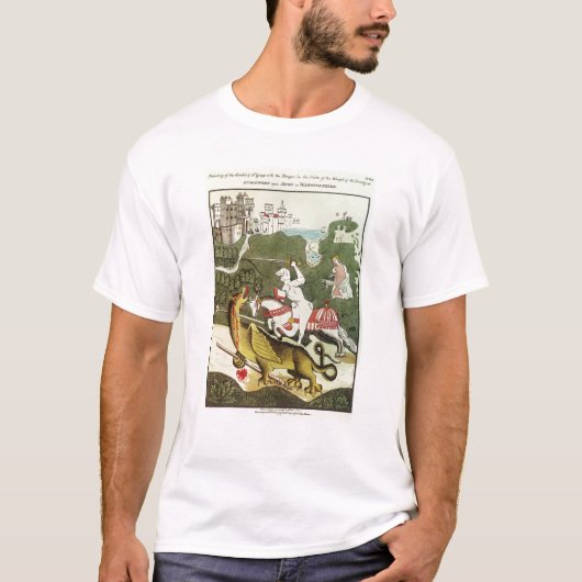 St George und der Drache T-Shirt (Vorderseite)