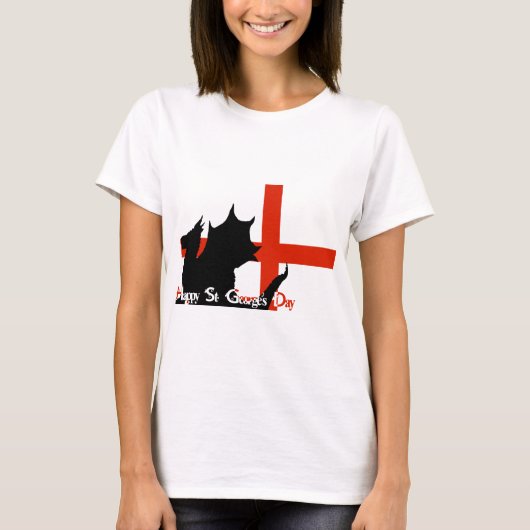 St George und der Drache T-Shirt (Vorderseite)