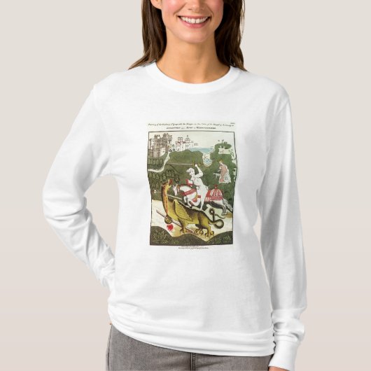 St George und der Drache T-Shirt (Vorderseite)