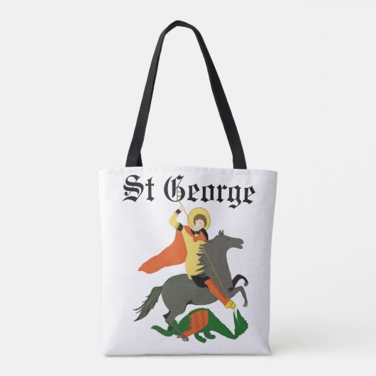 St. George und der Drache Tasche (Rückseite)