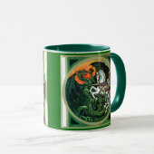 St George und der Drache - Tasse (VorderseiteRechts)