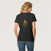 St. George und der Drache und Kreuz St. George T- T-Shirt (Rückseite Vollansicht)
