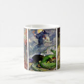 St George und die Drache-feenhafte Kaffeetasse (Mittel)