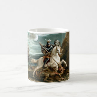 St. George und die Dragon-Tasse Kaffeetasse