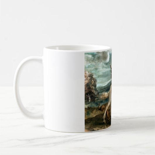 St. George und die Dragon-Tasse Kaffeetasse (Links)