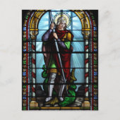 St. George und die Postkarte des Drachen (Vorderseite)