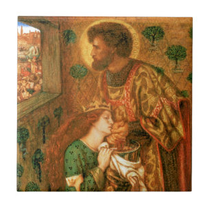 St. George und die Prinzessin Sabra Fliese