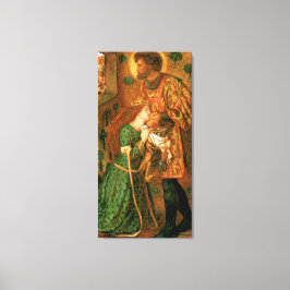 St. George und die Prinzessin Sabra Leinwanddruck