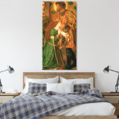 St. George und die Prinzessin Sabra Leinwanddruck (Insitu (Schlafzimmer))