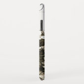 ST. GEORGE UND DRAGON , Schwarz-weiß Case-Mate iPhone Hülle (Hinten/Rechts)