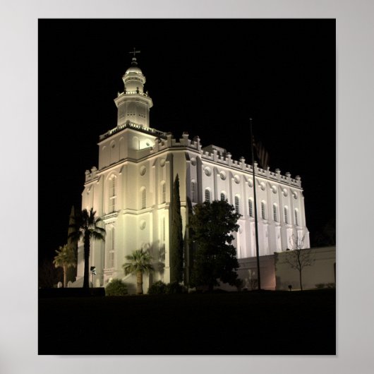 St. George, Utah LDS Temple Poster (Vorne)