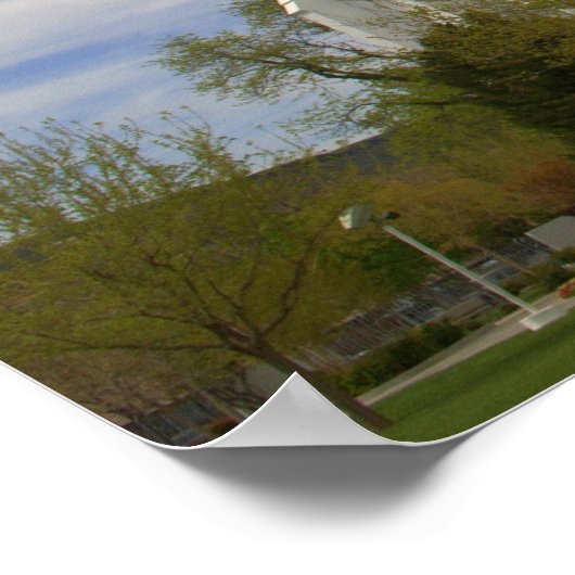 St. George, Utah LDS Temple Poster (Ecke)