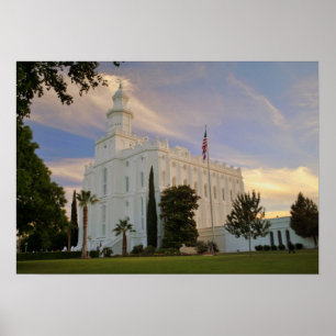 St. George Utah, LDS Temple Poster