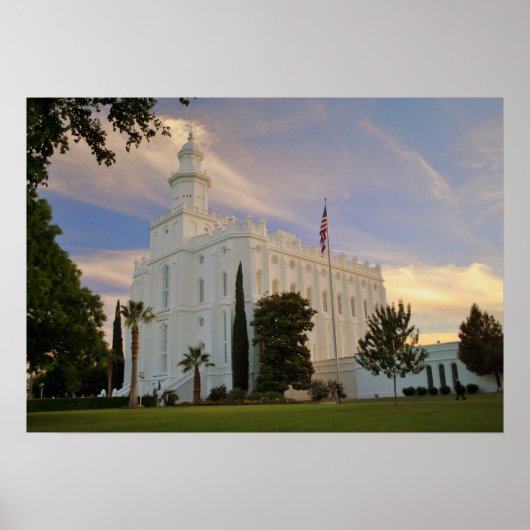 St. George Utah, LDS Temple Poster (Vorne)