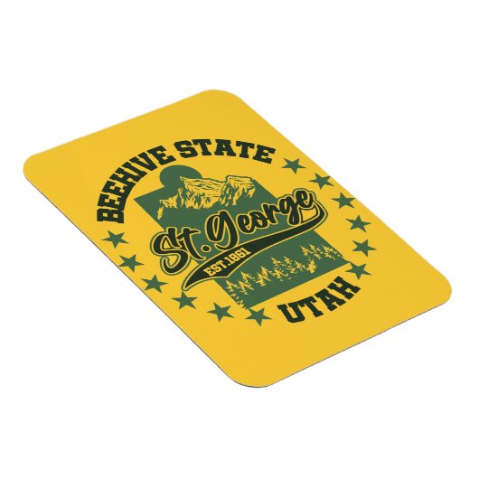 St. George, Utah Magnet (Rechte Seite)