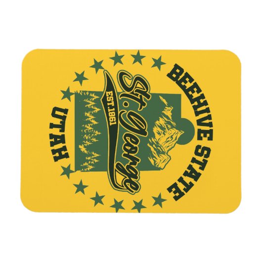 St. George, Utah Magnet (Horizontal)