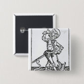 St George, vom 'Liber Chronicarum Button (Vorne & Hinten)