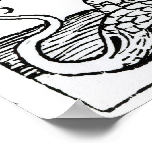 St. George, vom 'Liber Chronicarum' Poster (Ecke)