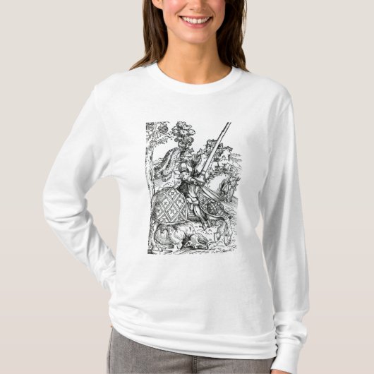 St George zu Pferd, 1507 T-Shirt (Vorderseite)
