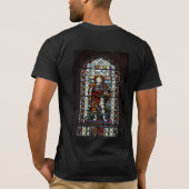 St- GeorgeBuntglasfenster - Monogramm T-Shirt (Rückseite)