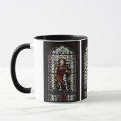 St- GeorgeBuntglasfenster - Monogramm Tasse (Links)