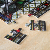 St- GeorgeBuntglasfenster Puzzle (Seite)