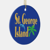 St- Georgeinsel Florida Keramik Ornament (Rechts)