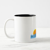 St- Georgeinsel Zweifarbige Tasse (Links)