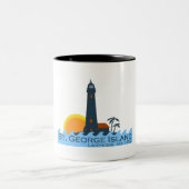 St- Georgeinsel Zweifarbige Tasse (Mittel)