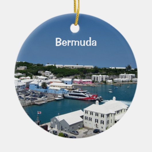 St. Georges, Bermuda Keramikornament (Vorne)