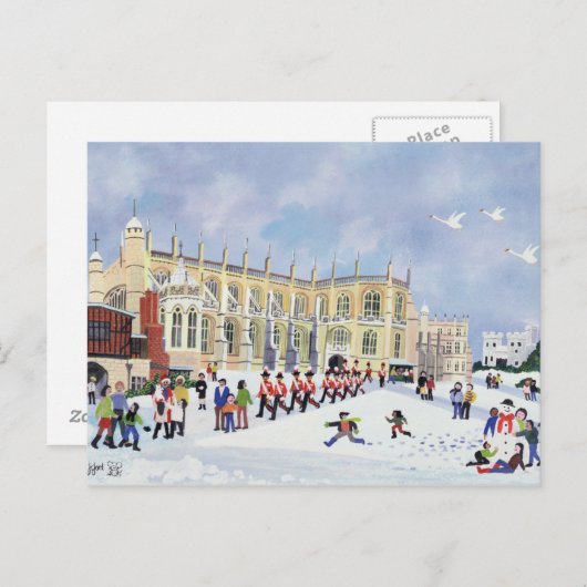 St. George's Chapel Windsor Postkarte (Vorne/Hinten)