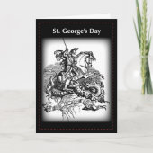 St. George's Day, Black Card Karte (Vorderseite)