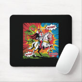 St. George's Day In Pop Art Sticker Mousepad (Mit Mouse)