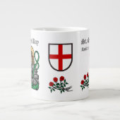 St. George's Day Jumbo Tasse (Nürnberger Version) (Vorderseite)