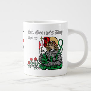 St. George's Day Jumbo Tasse (Nürnberger Version)