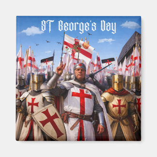 St Georges Day Kühlschrankmagnet 
