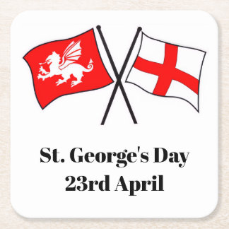 St. George's Day Patriotic Untersetzer