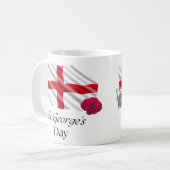 St. George's Day Tasse (Vorderseite Links)