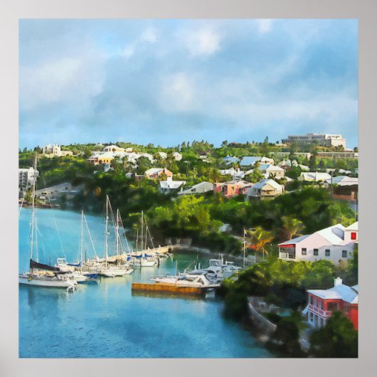 St. George's Harbour, Bermuda Poster (Vorne)
