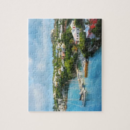 St. George's Harbour, Bermuda Puzzle (Vertikal)