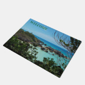 St. Georges' Parish Coastline, Bermuda Fußmatte (Schrägansicht)