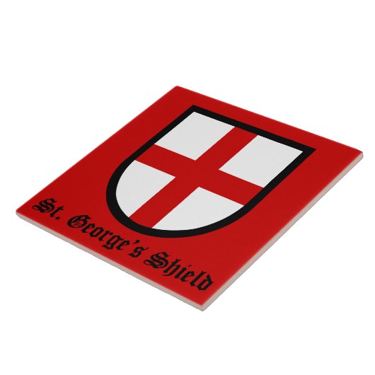 St. George's Shield Fliese (Seite)