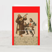 St.-Georgs-Tag Karte (Rückseite)