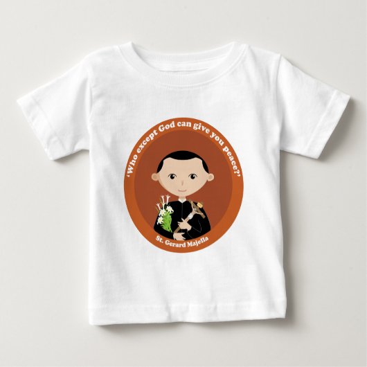 St. Gerard Majella Baby T-shirt (Vorderseite)