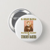 ST. GERARD MAJELLA BUTTON (Vorne & Hinten)